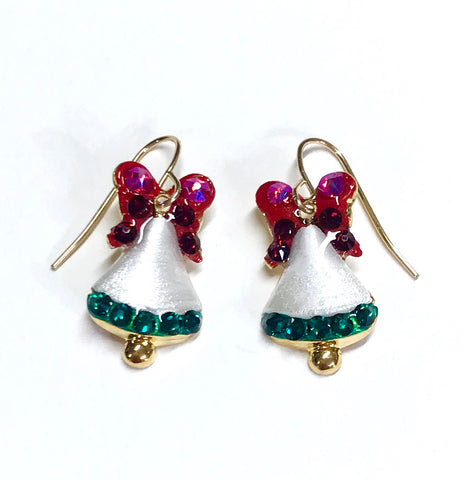 Christmas Bell Earrings - Christmas Jewelry