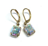 Crystal AB Earrings - Gold Plated
